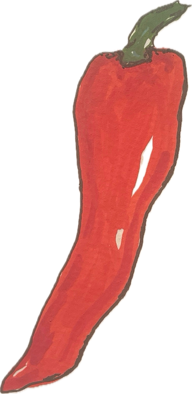 Chilli Die Cut Sticker