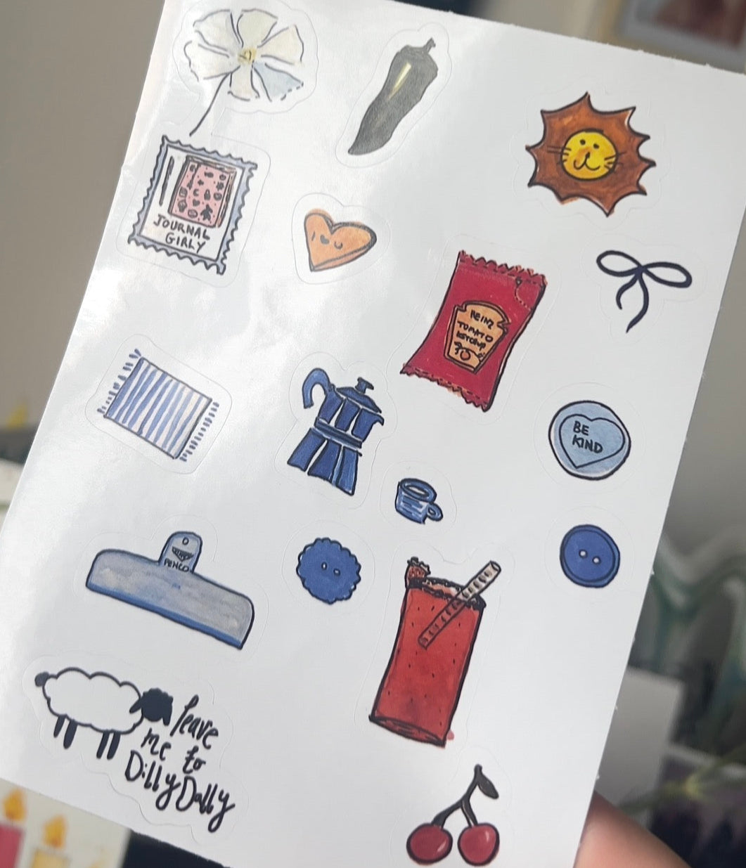 Journal Girly Sheet (discounted)